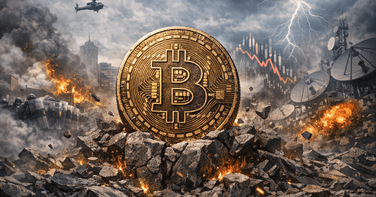 Editorial Bitcoin image about resilience and anti-fragile money